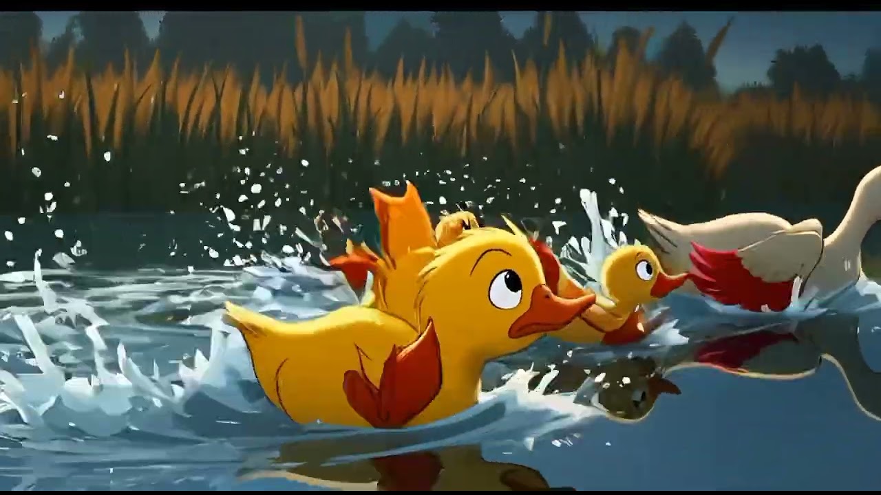 A duckling small story #viral 