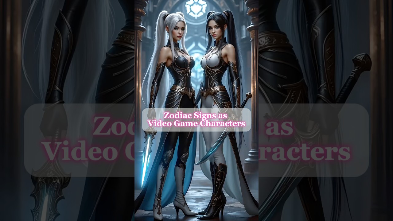 Zodiac Signs as a Video Game Characters 🎮✨ #zodiac  #AiArt #FYP #Gamers #Astrology #fyf
