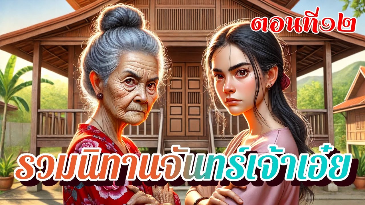 รวมเรื่องเล่าจันทร์เจ้าเอ๋ย ตอนที ๑๒ รวมเรื่อง แม่เลี้ยงผัว ตอนเดียวจบ