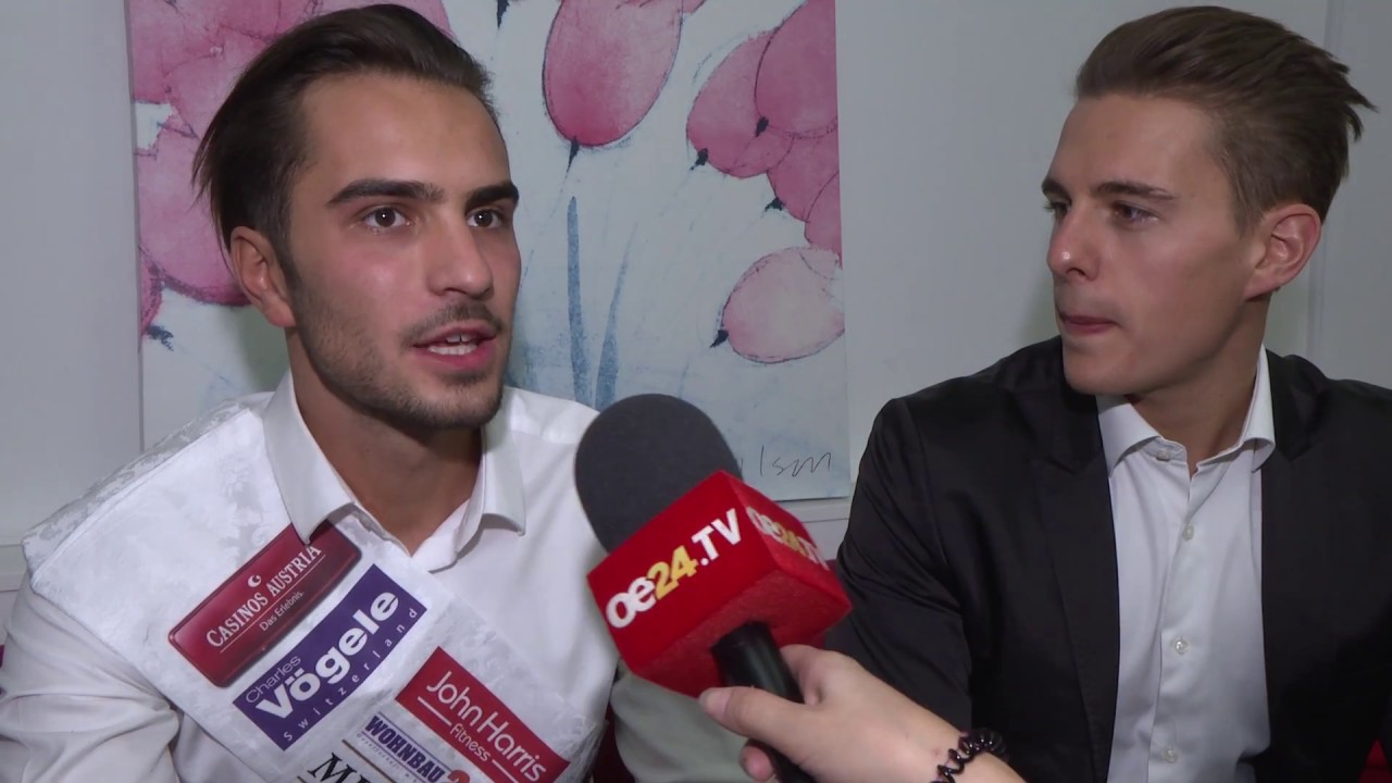 Mister Austria 2016 im oe24.TV-Interview