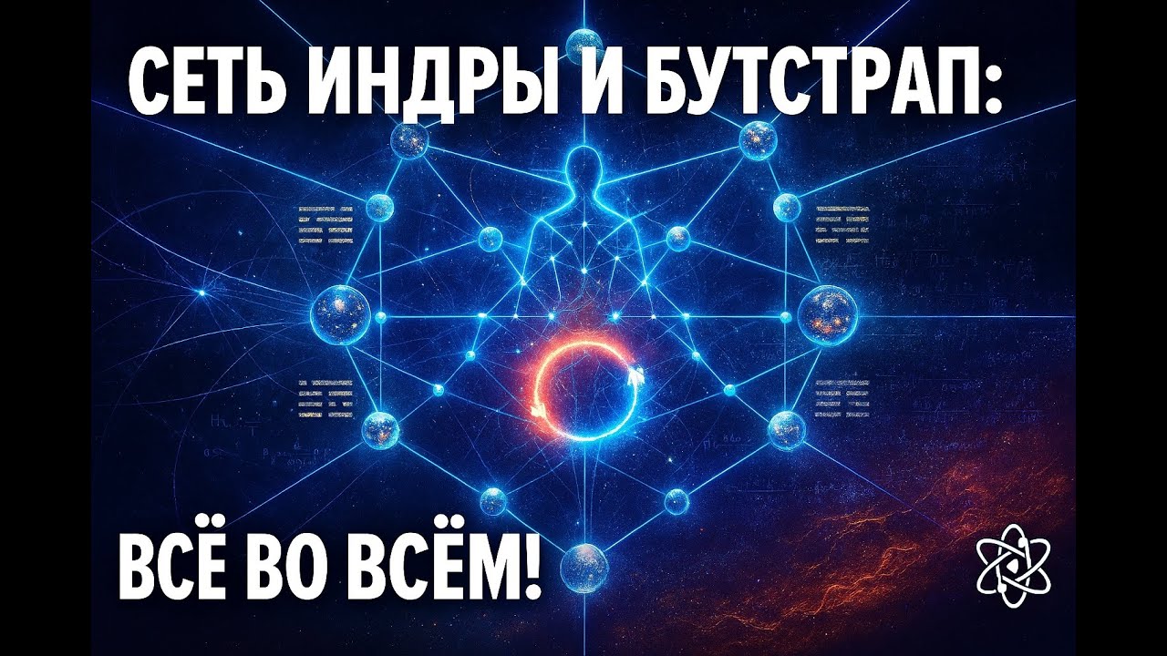 Дао Физики.Часть восемнадцатая.Жемчужная Сеть Индры: Гипотеза «Бутстрапа» и зачем Вселенной Сознание