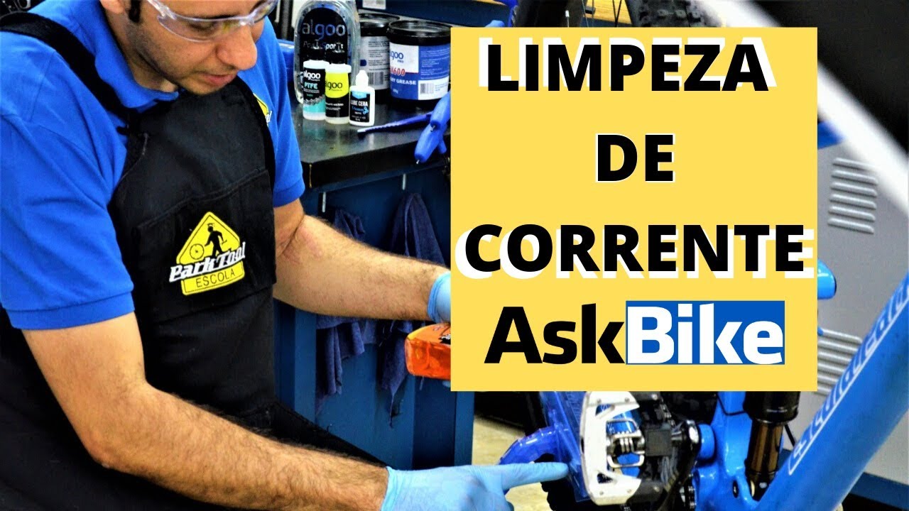 ASKBIKE - Como fazer limpeza na corrente da bicicleta