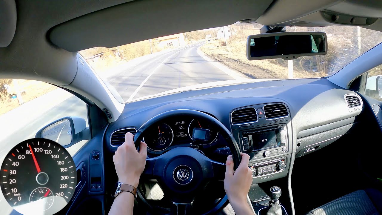 Volkswagen Golf 1.6TDI 4K TEST DRIVE POV