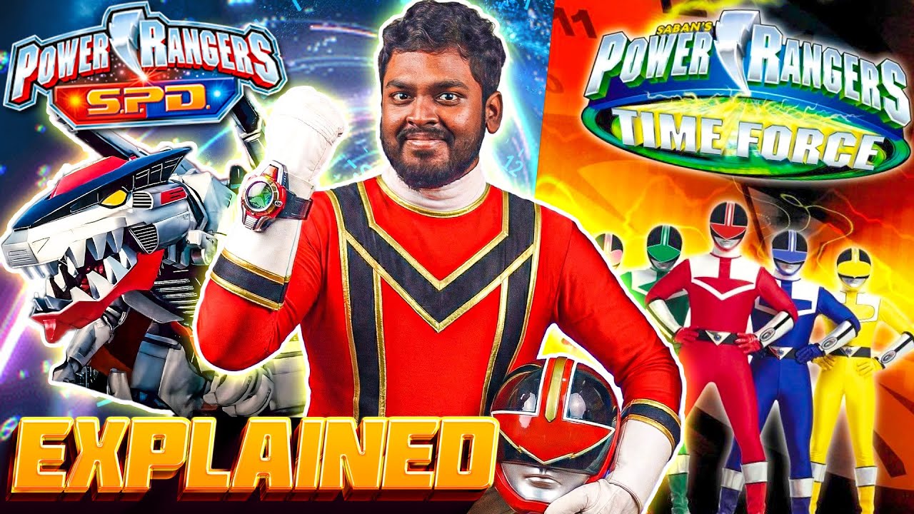 The WEIRD World of Power Rangers Time Force Explained in Tamil 😍😍 #mrkk #powerrangers #marvel
