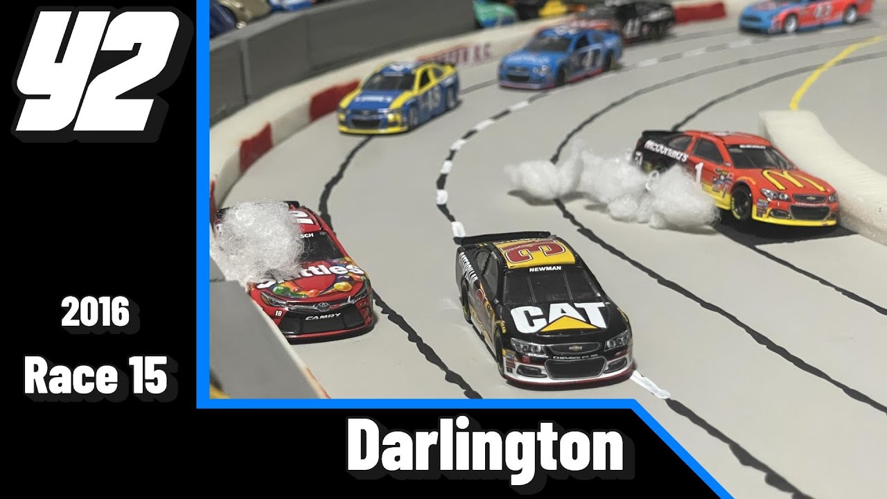 YCS2 Race 15 Darlington | NASCAR Stop Motion