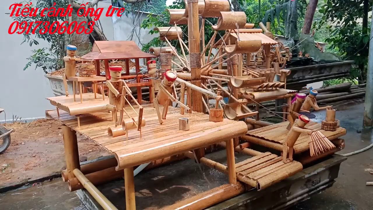 Tập 23 Guồng nước dân tộc siêu khủng 100% sức nước