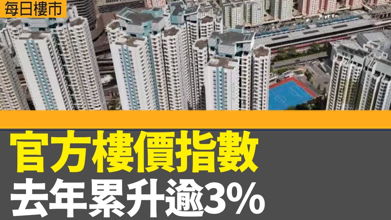 每日樓市｜官方樓價指數去年累升逾3% 分析指今年樓價將溫和向上｜去年底銀主盤存量連跌兩季 較高峰回落逾兩成｜恒指升近700點見四年半高位｜28Hse特約 : 每日樓市｜HOYTV資訊台｜有線新聞