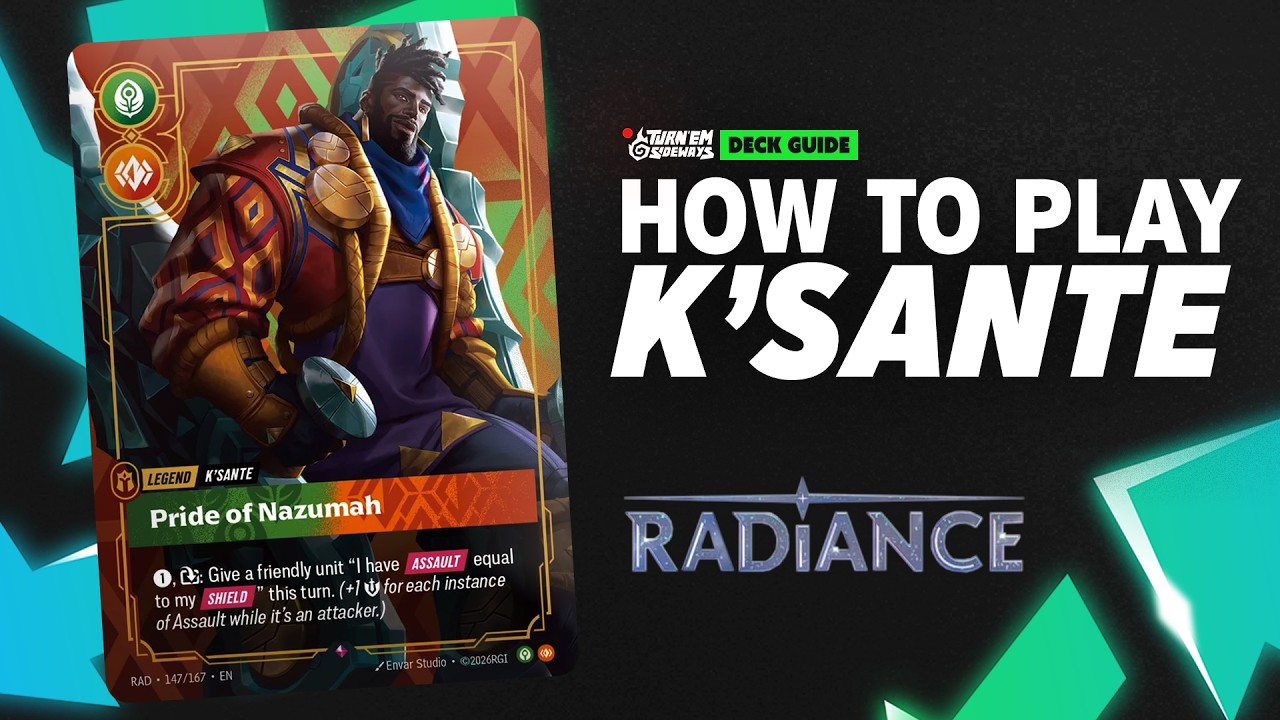 The FIRST K'Sante Deck You Should Build | Riftbound Radiance