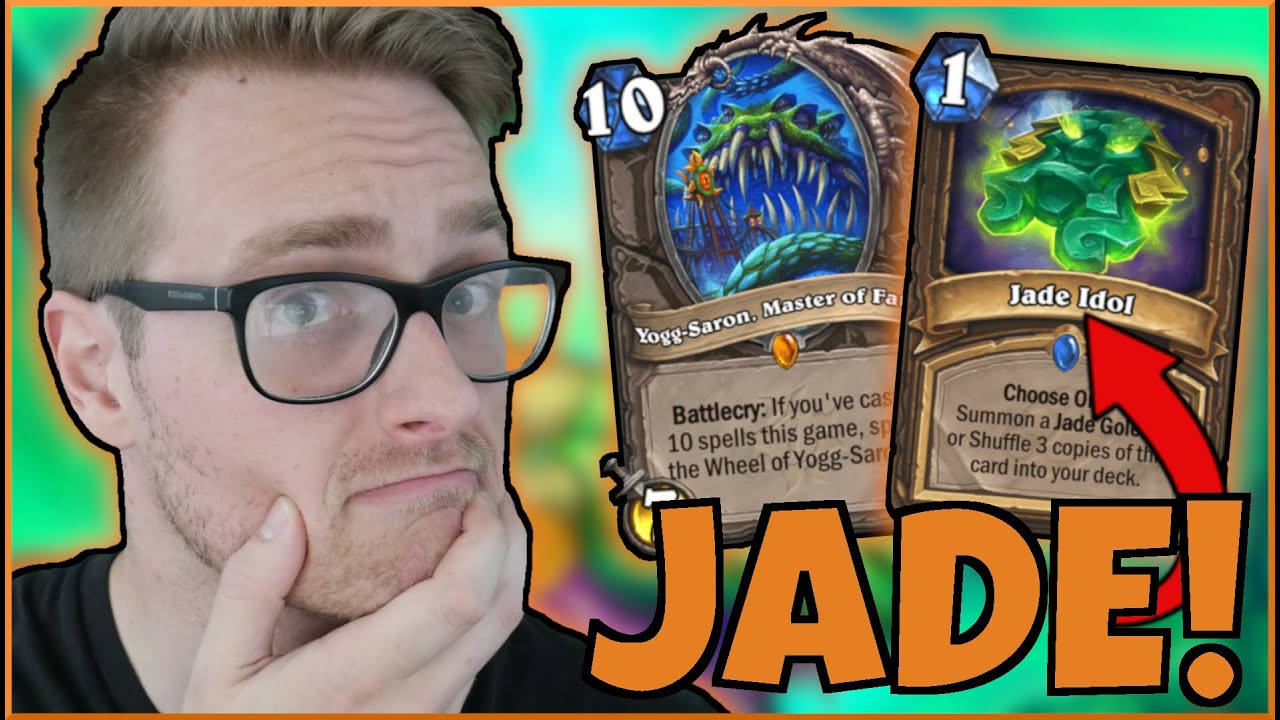 A VIABLE Deck for DOUBLE YOGG? JADE DRUID is BACK in the META? | Darkmoon Faire | Wild Hearthstone