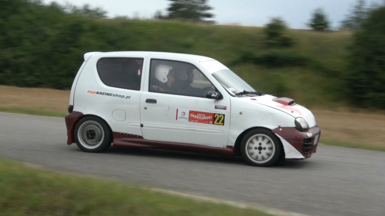 RALLY and RACE 2 Rajd Jarociński 2024 - Adam Bilan / Mateusz Urbaniak - Fiat Seicento