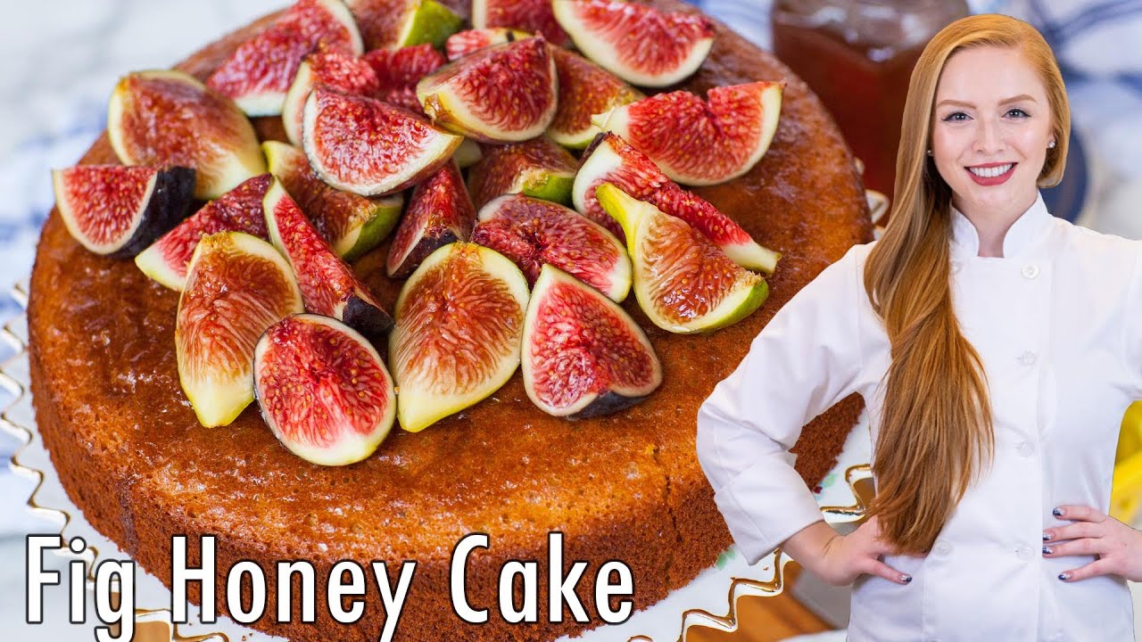 EASY Fig Cake Recipe with Honey!! NO SUGAR, Just Honey for Sweetening!