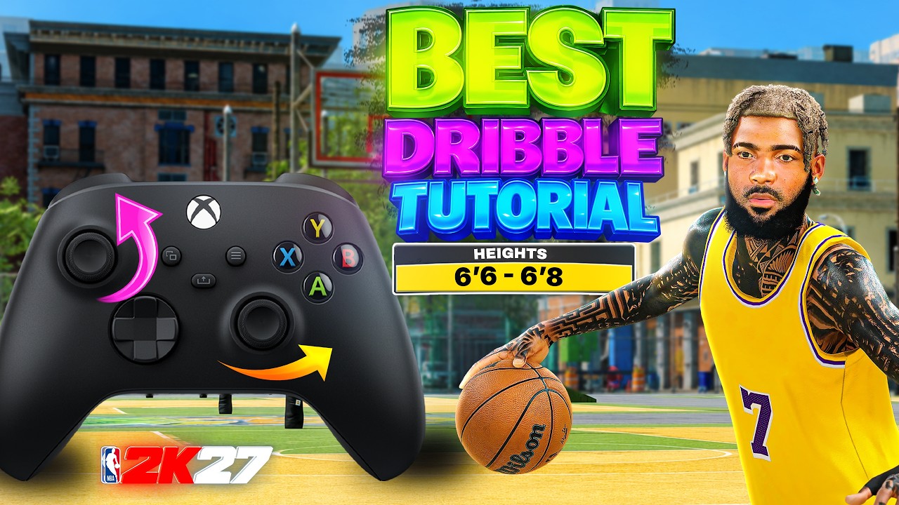 ЛУЧШИЙ гайд по дриблингу для высоких защитников в NBA 2K27! (Билды 6&rsquo;6 &ndash; 6&rsquo;8 ОБЯЗАНЫ использовать...