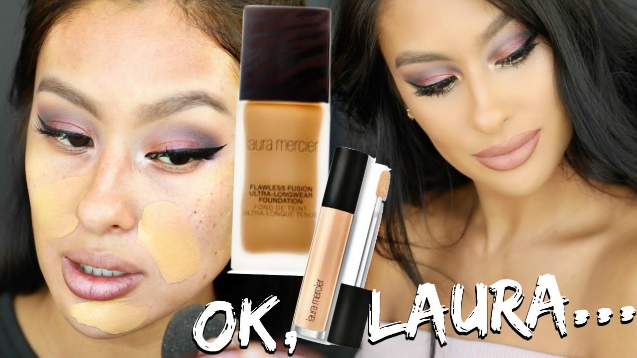 WEAR TEST & REVIEW: LAURA MERCIER FUSION ULTRA-LONGWEAR FOUNDATION & CONCEALER