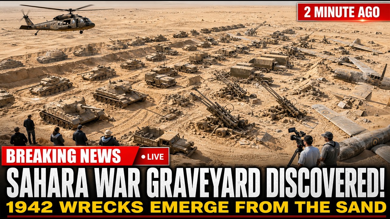UNREAL POV: 1942 Military Graveyard Buried in the Sahara