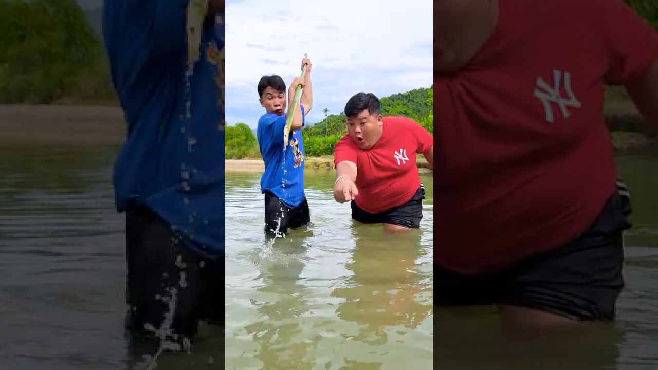 Неудачная попытка поймать краба 🦀😂
