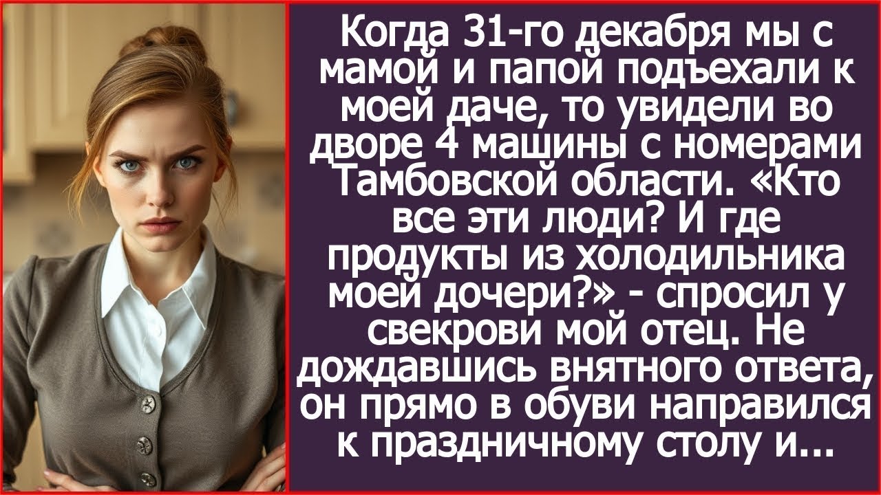 «Кто все эти люди? И где продукты из холодильника моей дочери?» - спросил у свекрови мой отец.