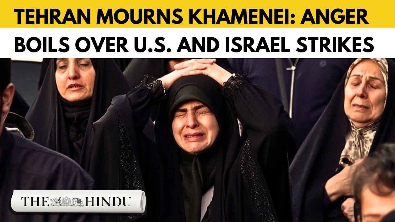 Iranians take to streets in grief and rage after Khamenei killed