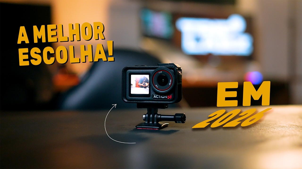DJI OSMO ACTION 5 PRO |  A melhor camera pra você comprar em 2026!