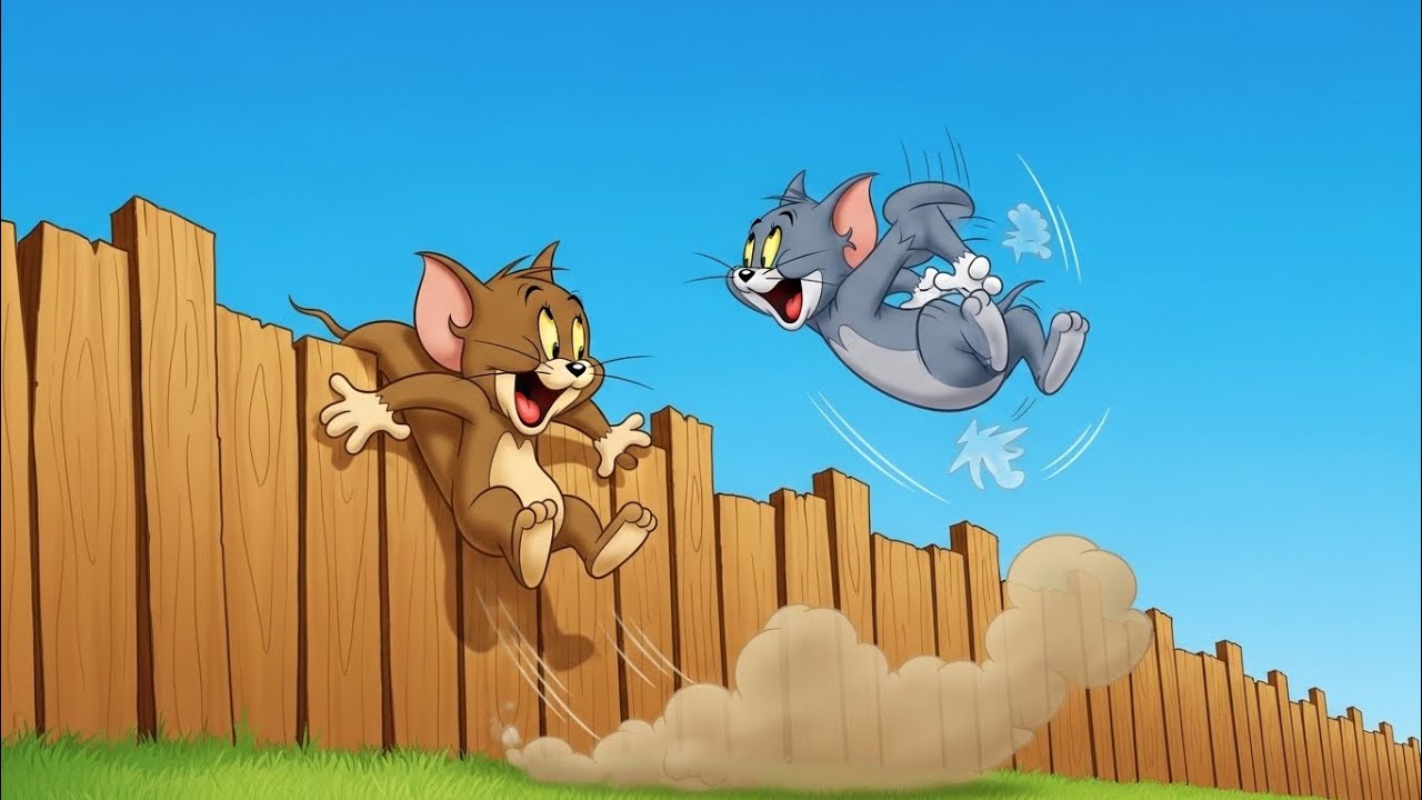 Tom & Jerry’s Crazy Chase Adventure | Fun Cartoon Story for Kids | Laugh & Learn Moments