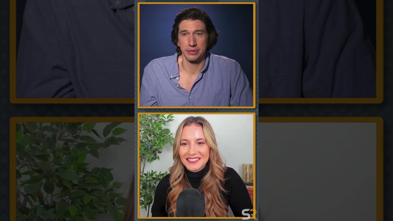 Adam Driver reacts to 