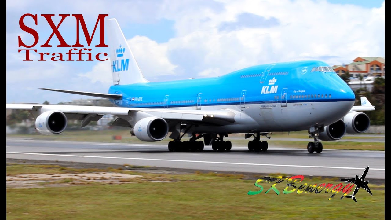 St Maarten Action !!! 747-400, 737, MD-82, ATR...Action @ the Princess Juliana Int'l Airport