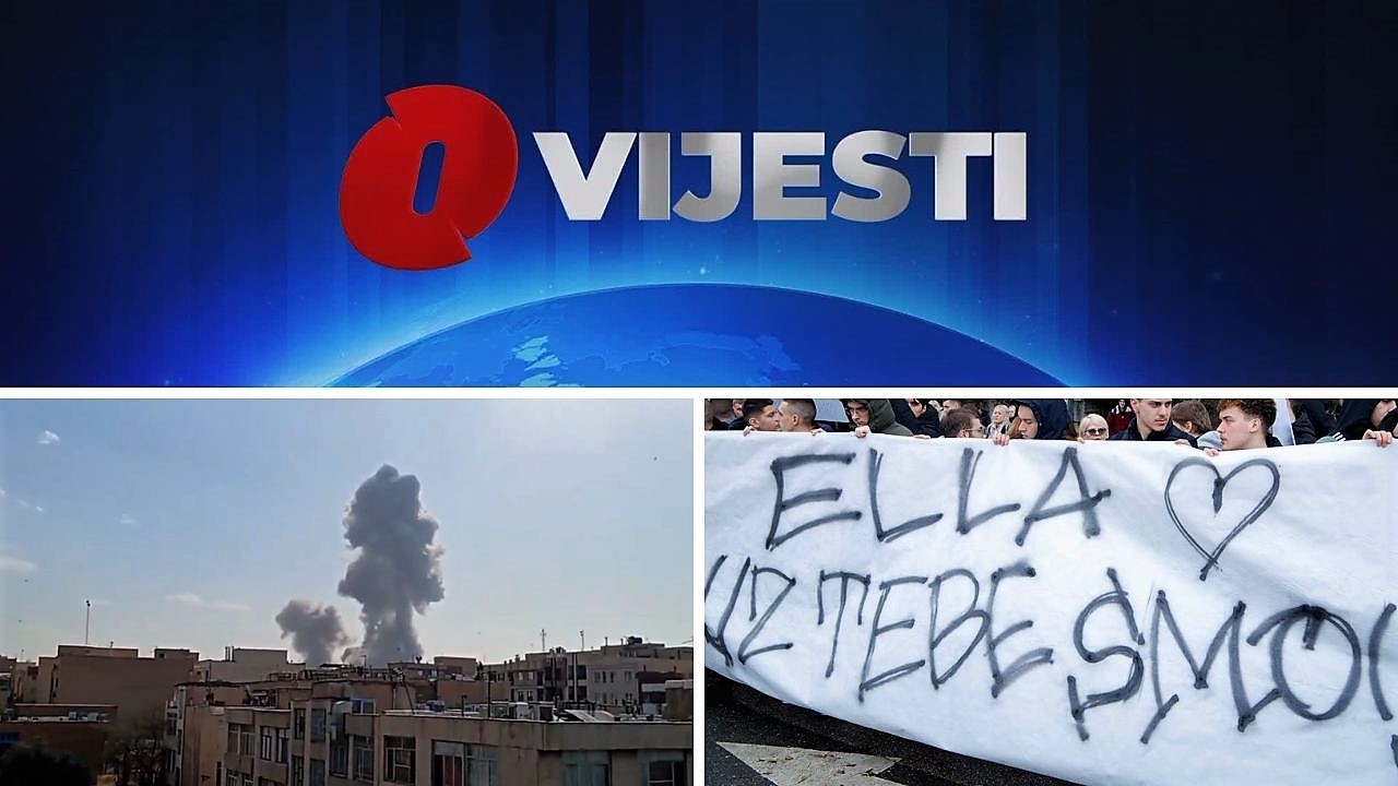 O Vijesti: SAD i Izrael napali pet iranskih gradova / Ella u potpunosti stabilno