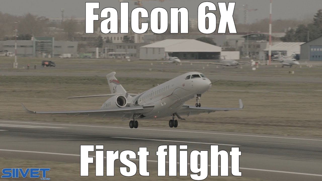 Dassault Falcon 6X - The Great Day - First Flight