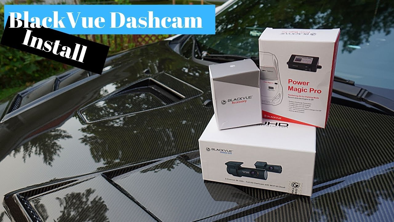 BlackVue Dashcam Installed Evo X