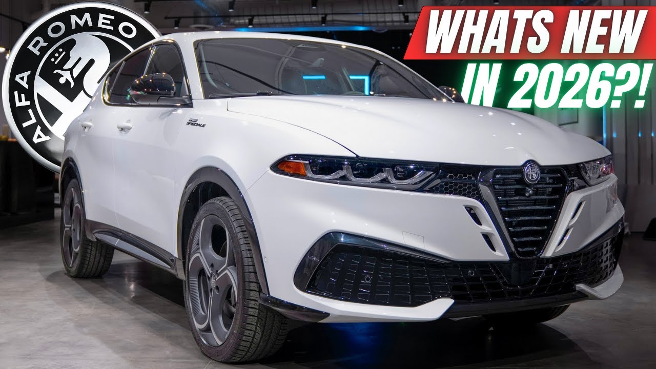 Что ожидать от Alfa Romeo в 2026 году! Специальные версии, обновленные модели и многое другое!