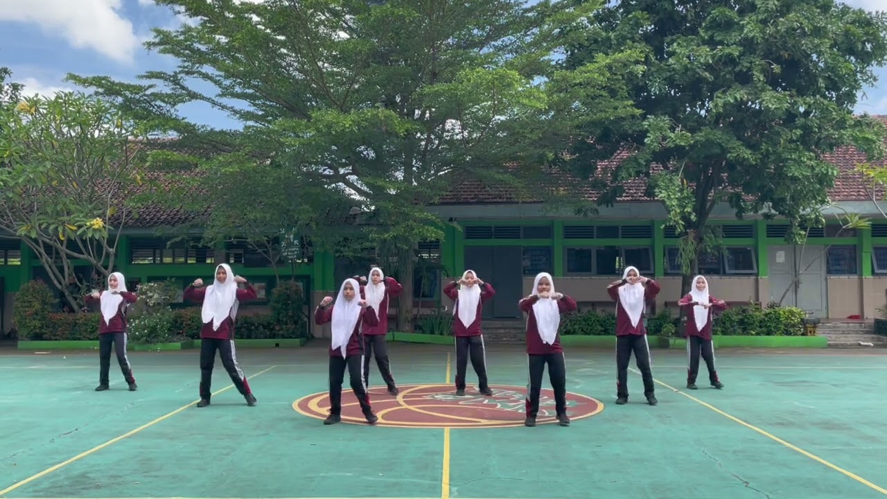 Lomba Senam Anak Indonesia Hebat 2025_SMP Negeri 2 Ngaglik_Daerah Istimewa Yogyakarta