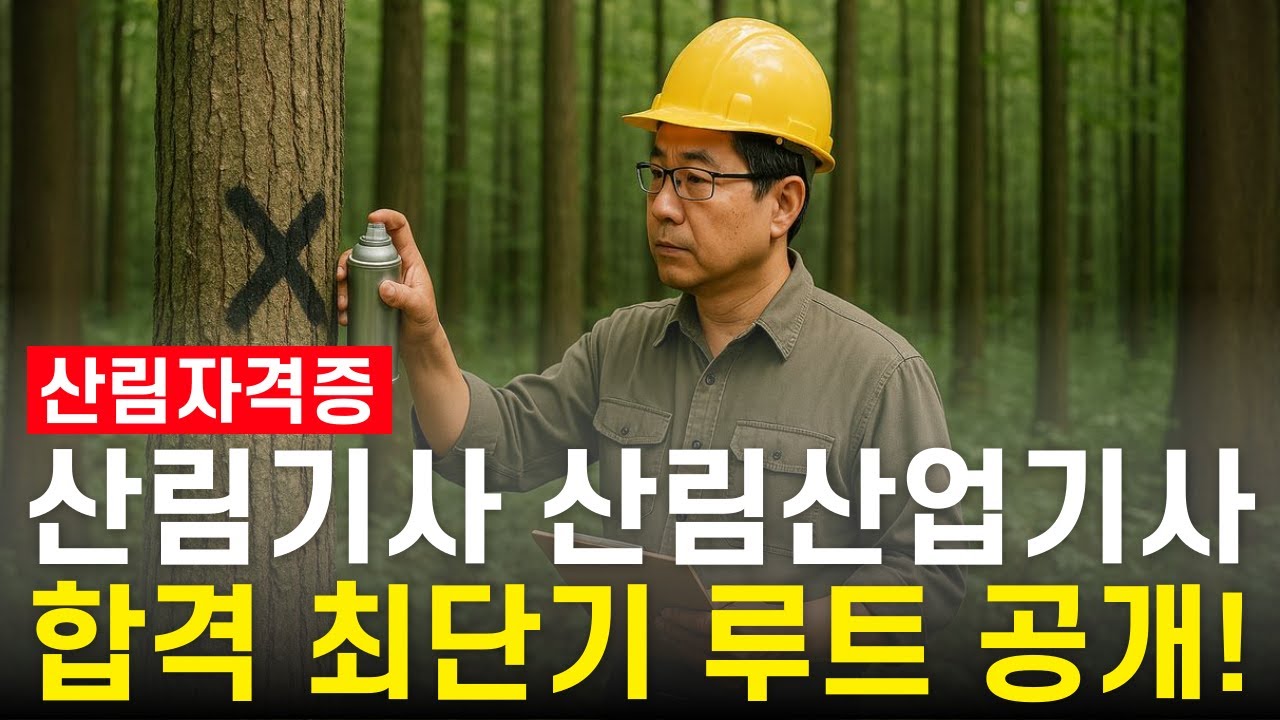 산림기사 산림산업기사 완벽 정리! (취업, 전망, 시험, 응시자격)