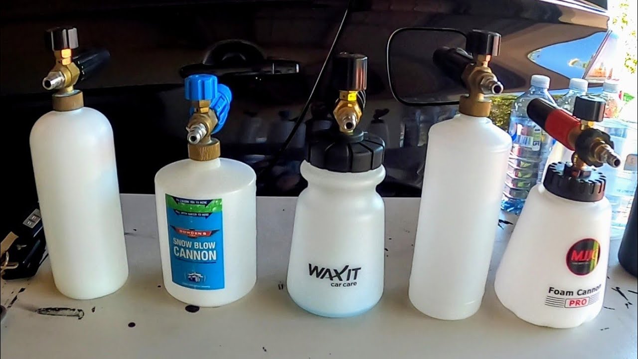 Foam Cannon Battle | Bowdens Own vs MJJC vs Ebay/Amazon vs Waxit Vs PA Lance