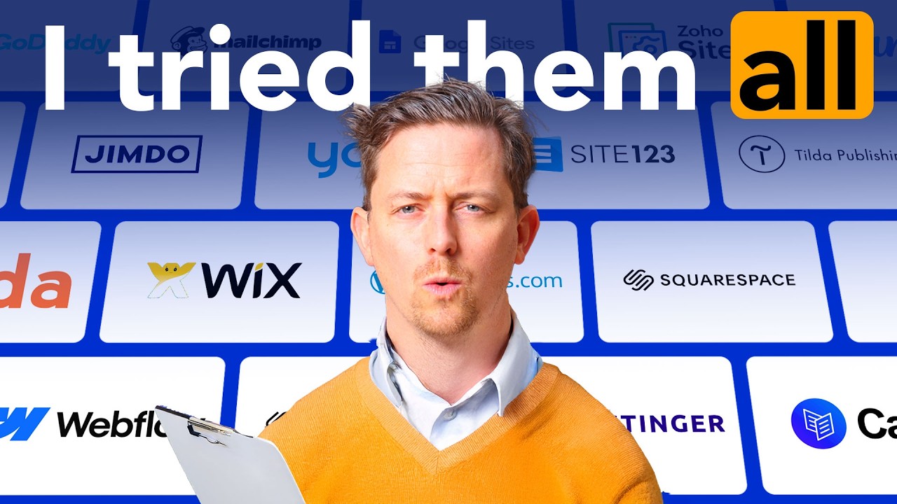 I built one website 20 times— to find the BEST website builder