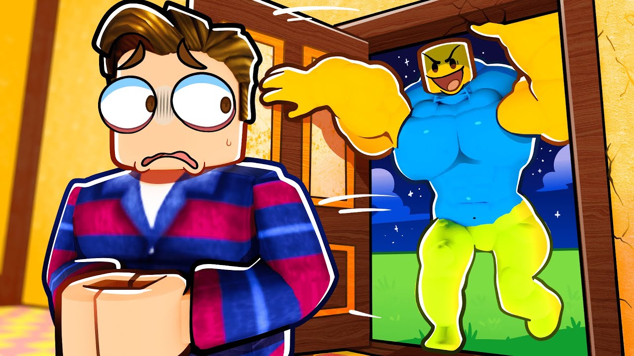 my ROBLOX HOUSE has a surprising visitor…