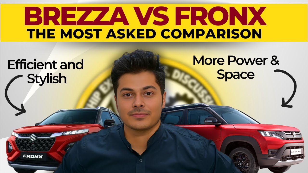 Fronx vs Brezza | Best car under 10 lakhs @autocritic #autocritic #marutifronx #fronx #Brezza