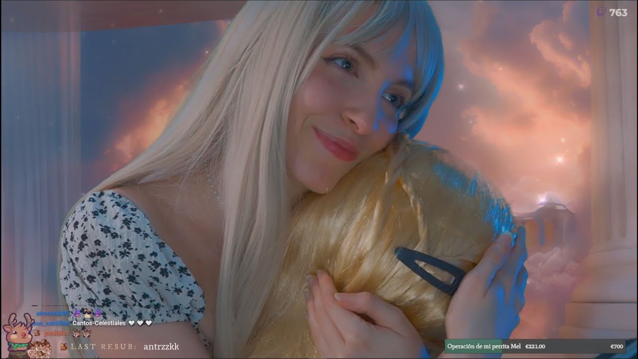 LIVE ASMR | Masaje Capilar, Cepillado y Corte de Pelo 💕