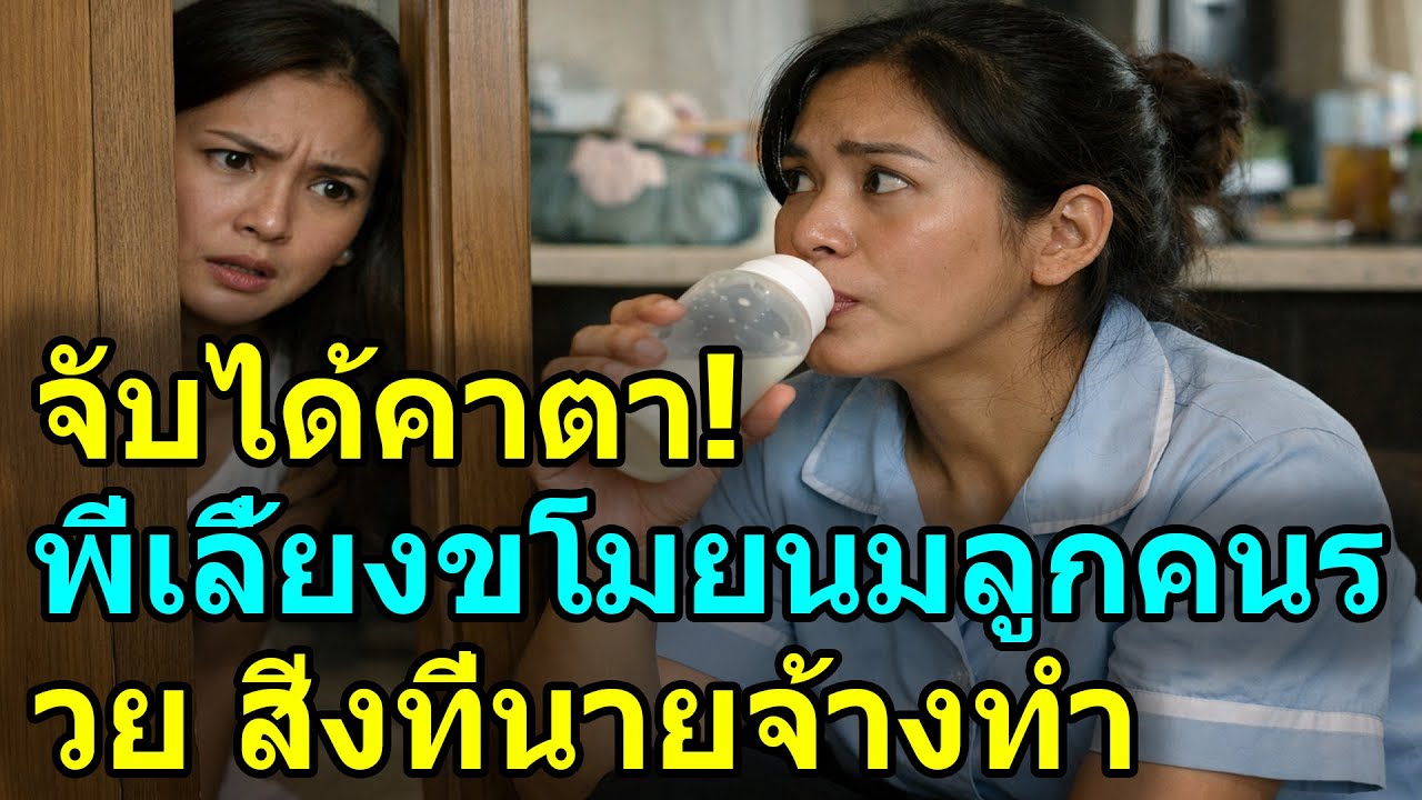 จับได้คาหนังคาเขา! พี่เลี้ยงขโมยนมกลางดึก แทนที่จะไล่ออก เศรษฐีกลับทำสิ่งที่คาดไม่ถึง!