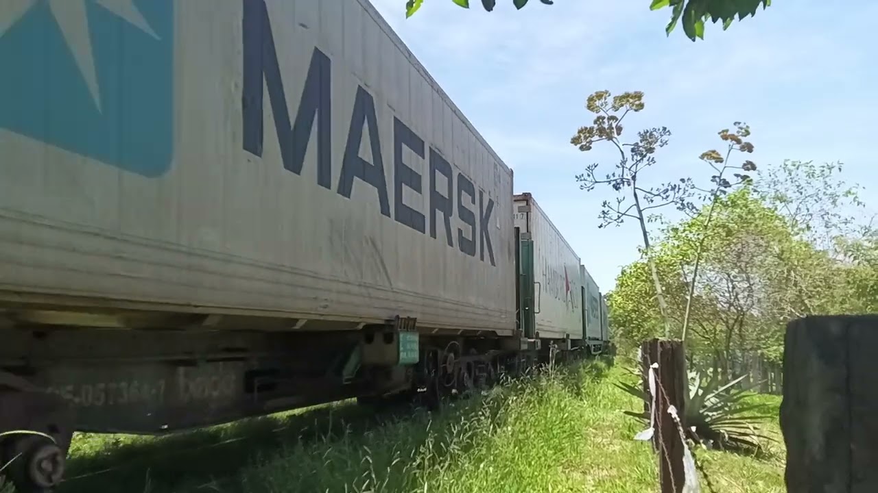  vagão de soja e vagão de contêiner locomotiva ac44i