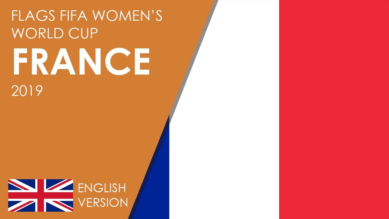 Flags Womens Football World Cup France 2019