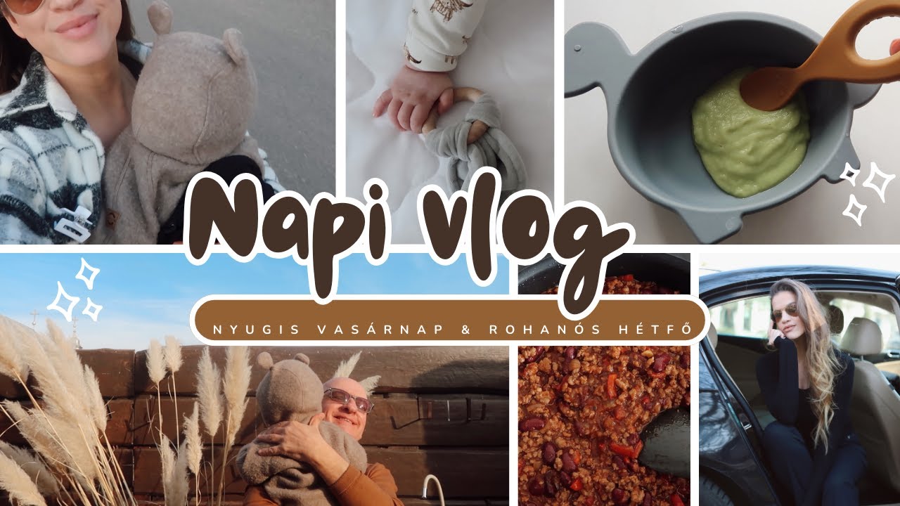 VLOG // nyugis vasárnap, hozzátáplálás & a tökéletes chilli con carne │ Karin Dragos