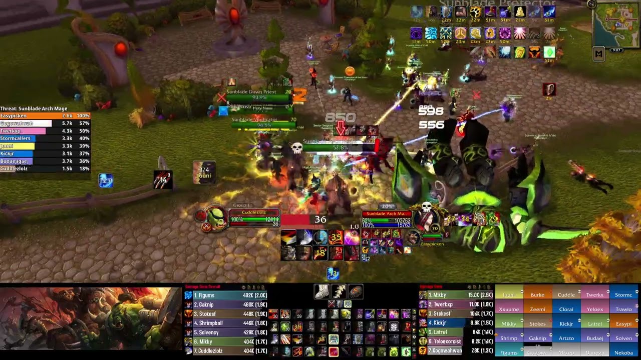 Sunwell - Kebab - Dual Glaive - Cuddlezlolz - Serenity Gold