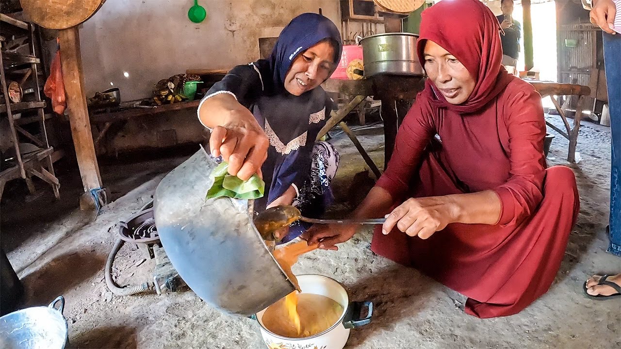 Madura Family makes unique meal for American 🇮🇩