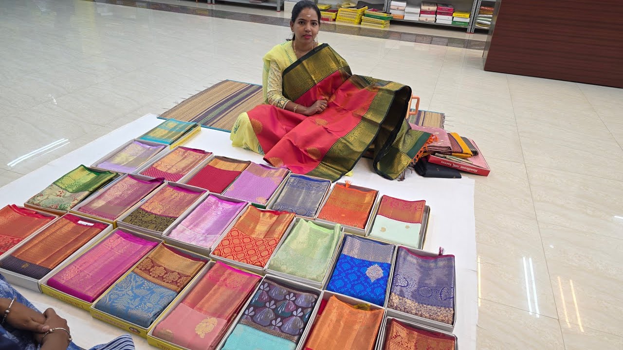 Pure Kanjeevaram Silk sarees | Gift Silk sarees All varieties | Cash on Delivery Wedding Sarees 
