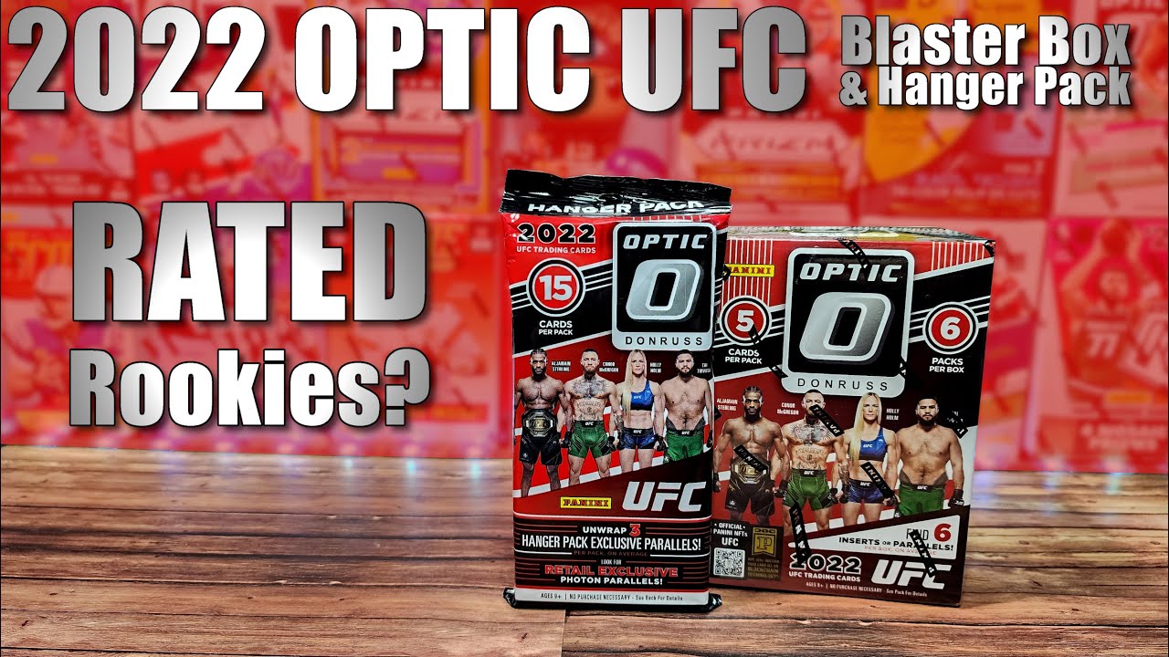 2022 Donruss Optic UFC | Набор бластеров и вешалок — Охота на рейтинговых новичков (коллекционные...