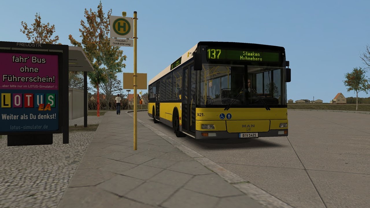 OMSI 2 - Berlin Spandau - Ligne 137 - MAN A21 NL263