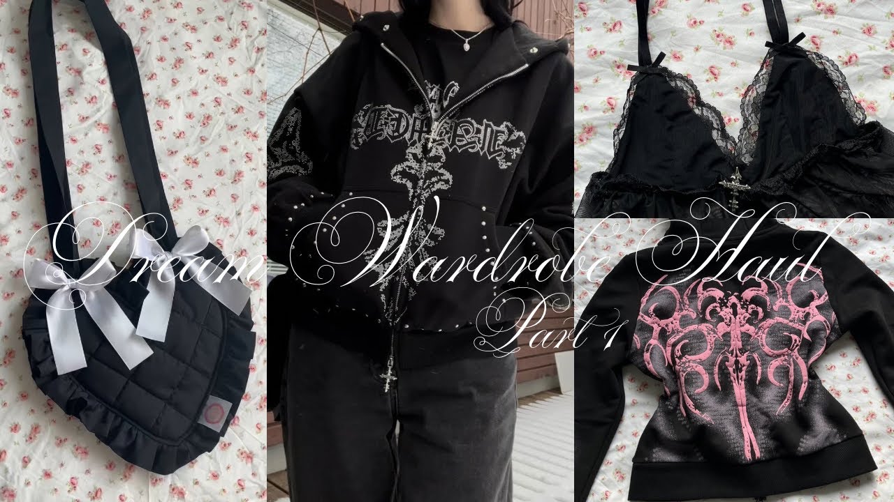 1000&euro;+ Dream Wardrobe haul🖤Vivienne Westwood, Brandy Melville, H&M, Named Collective, Koi Footwear🖤
