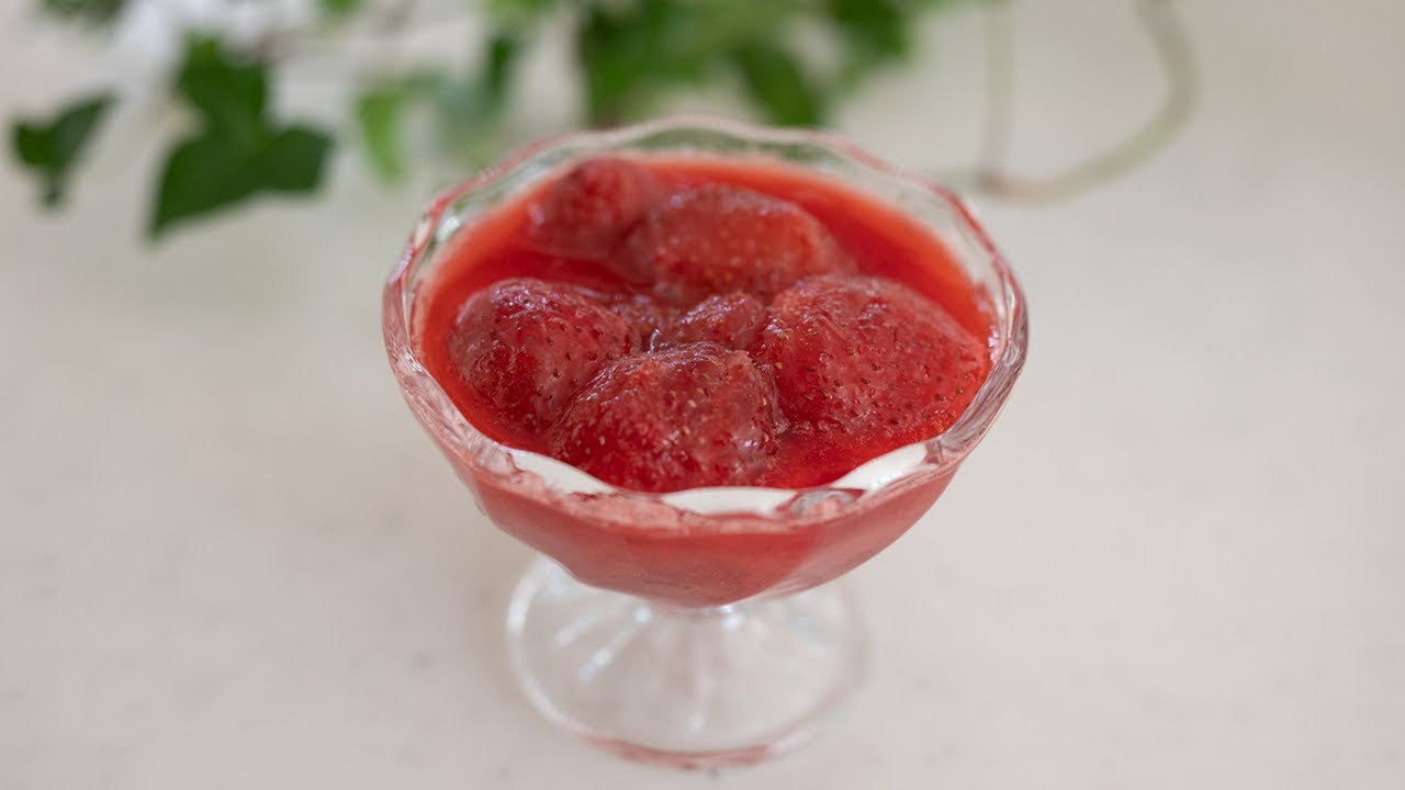 HOMEMADE STRAWBERRY JAM | Small Batch Preserves | Japanese Pastry Chef's secret method!