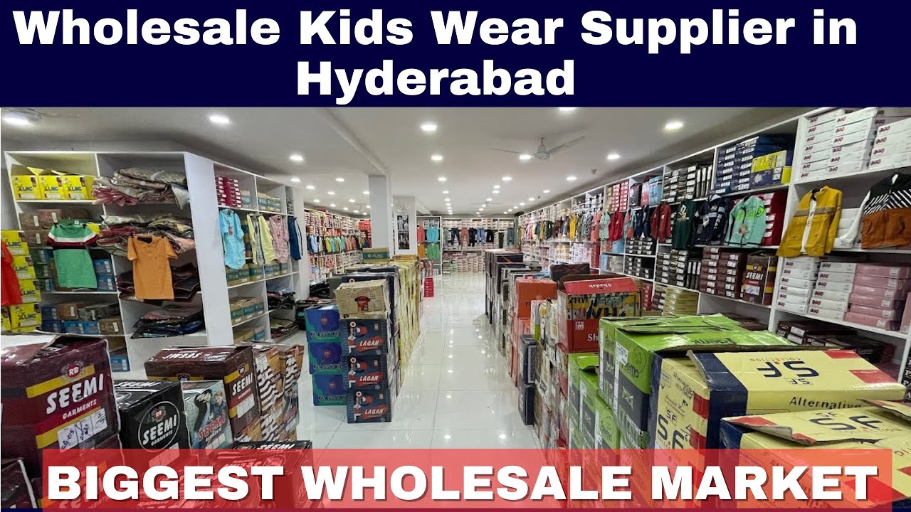 Wholesale Kids Clothing Suppliers in Koti Hyderabad | Kidswear Wholesaler Supplier in Hyderabad Koti