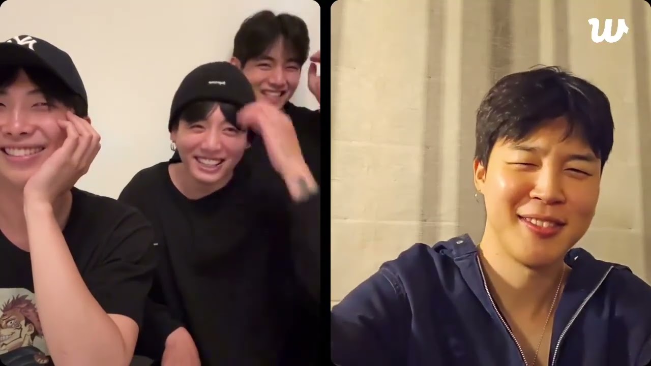 Sub [RM, Jimin, V, Jungkook w/ j-hope Live - pt. 3] 250715 hehe..