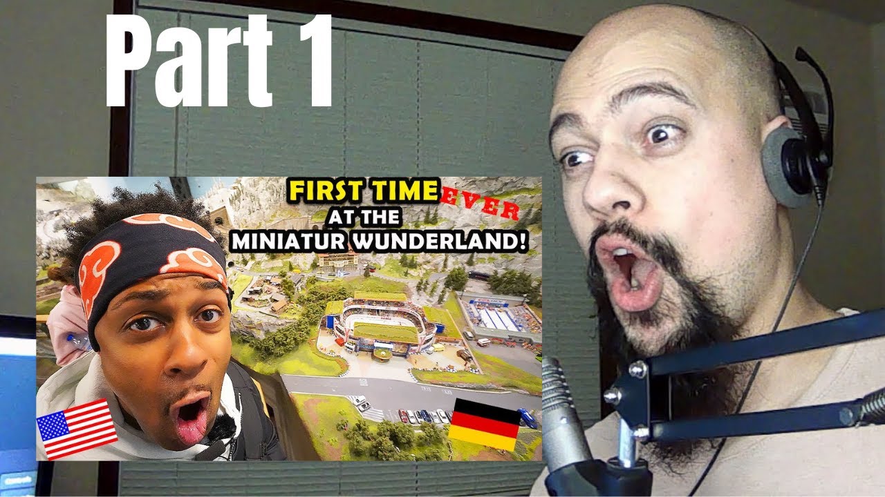 American Reacts to An American's VERY FIRST TIME visiting Germany's Miniatur Wunderland!